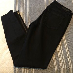 Articles of Society Zipper Black Jeans